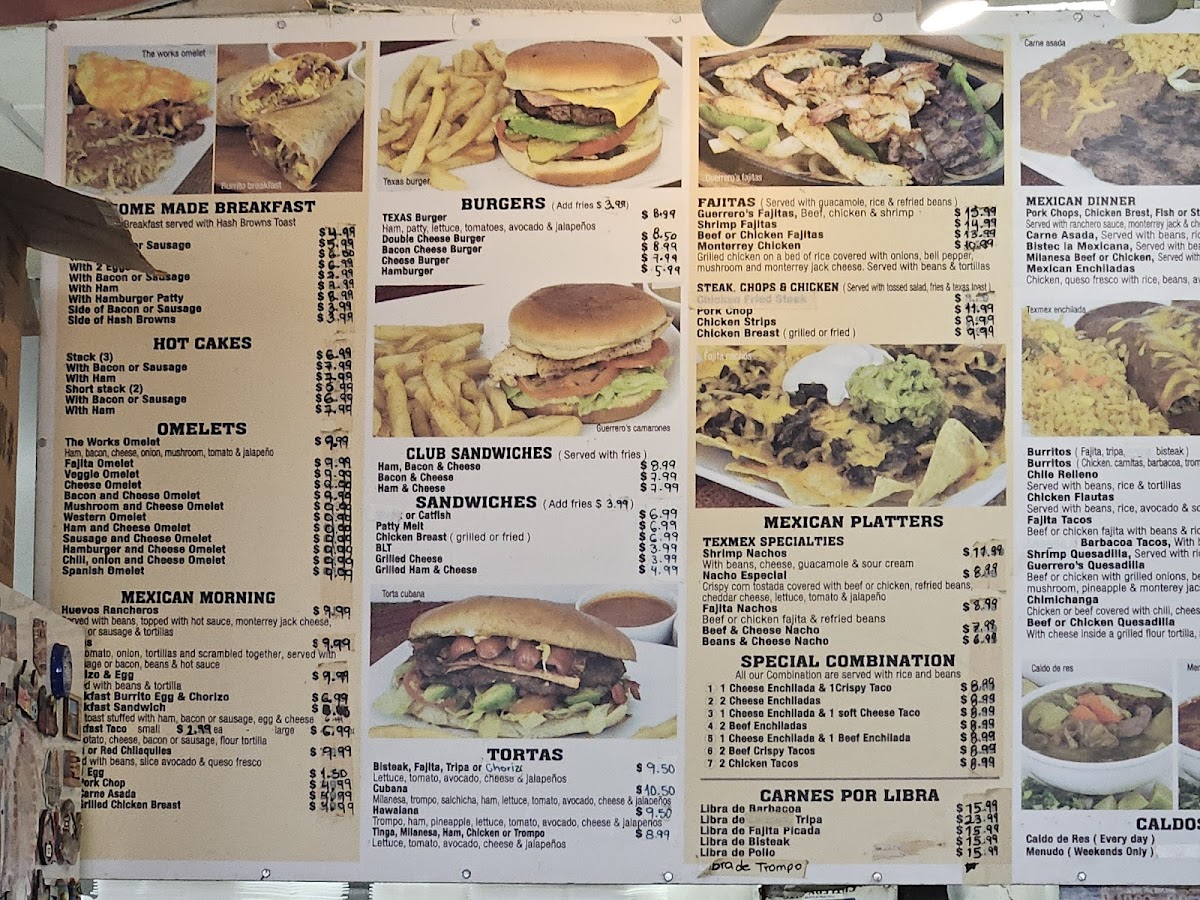 Guerrero's Taqueria Menu - Image 2