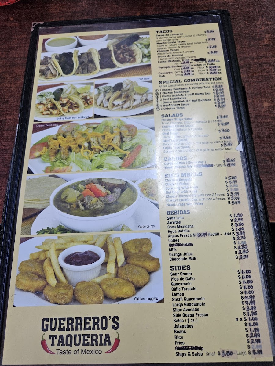 Guerrero's Taqueria Menu - Image 3