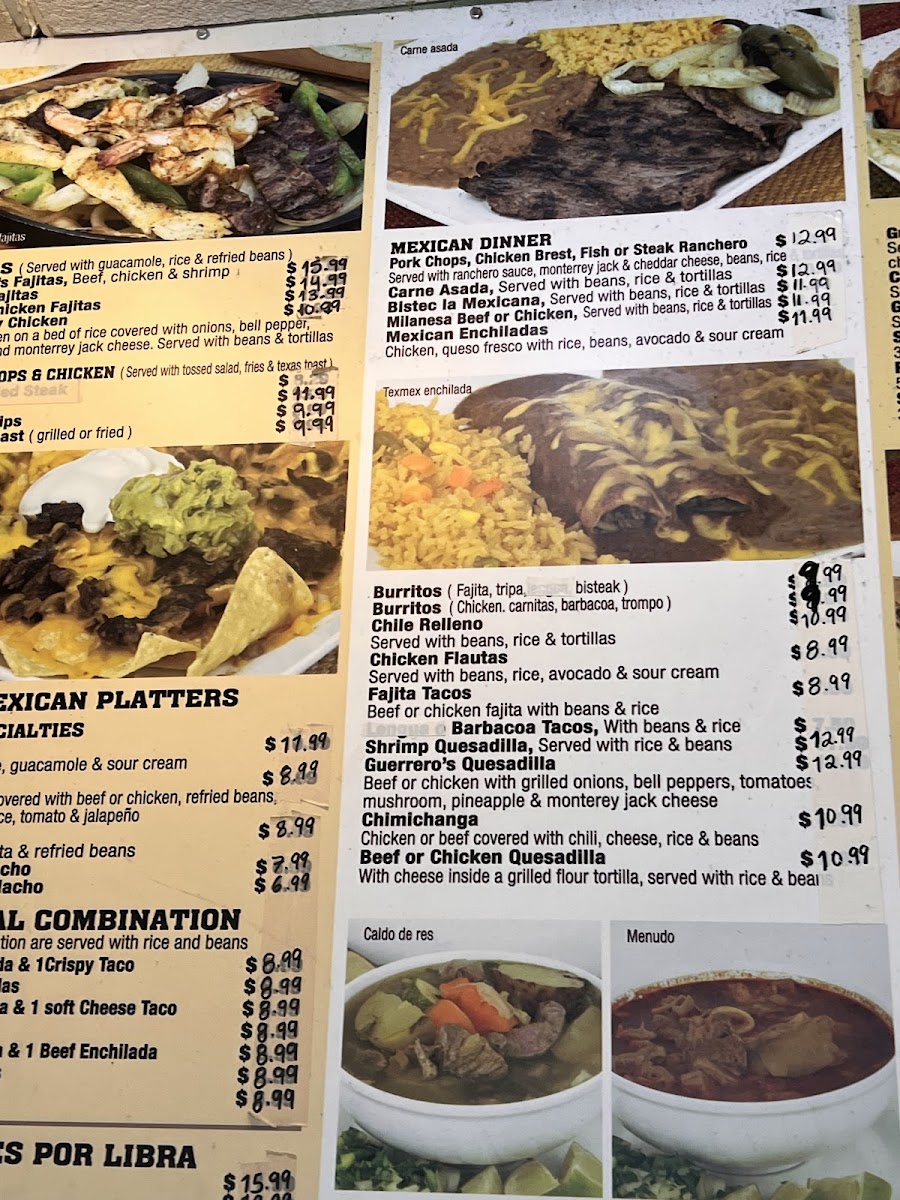 Guerrero's Taqueria Menu - Image 4